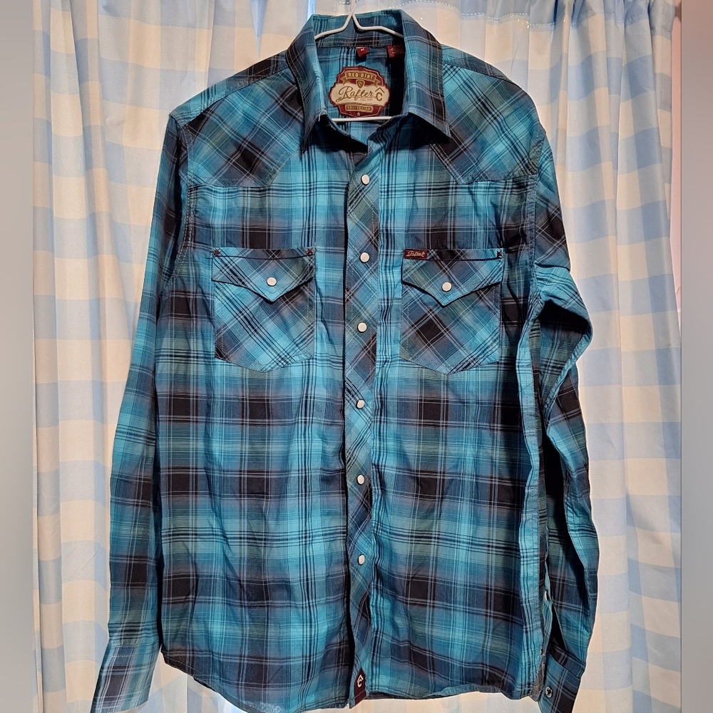 Men's Rafter C Red Dirt Western Button-down